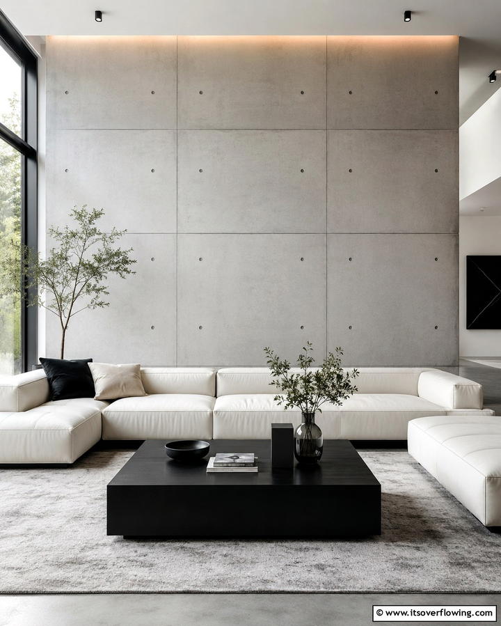 Concrete Wall Panels - 25 Wall Paneling Ideas to Elevate Your Home Decor