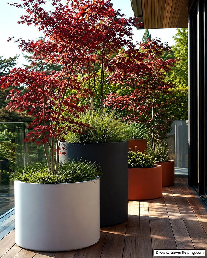 Container Gardens for Flexibility - 25 Small Backyard Landscaping Ideas to Transform Your Space