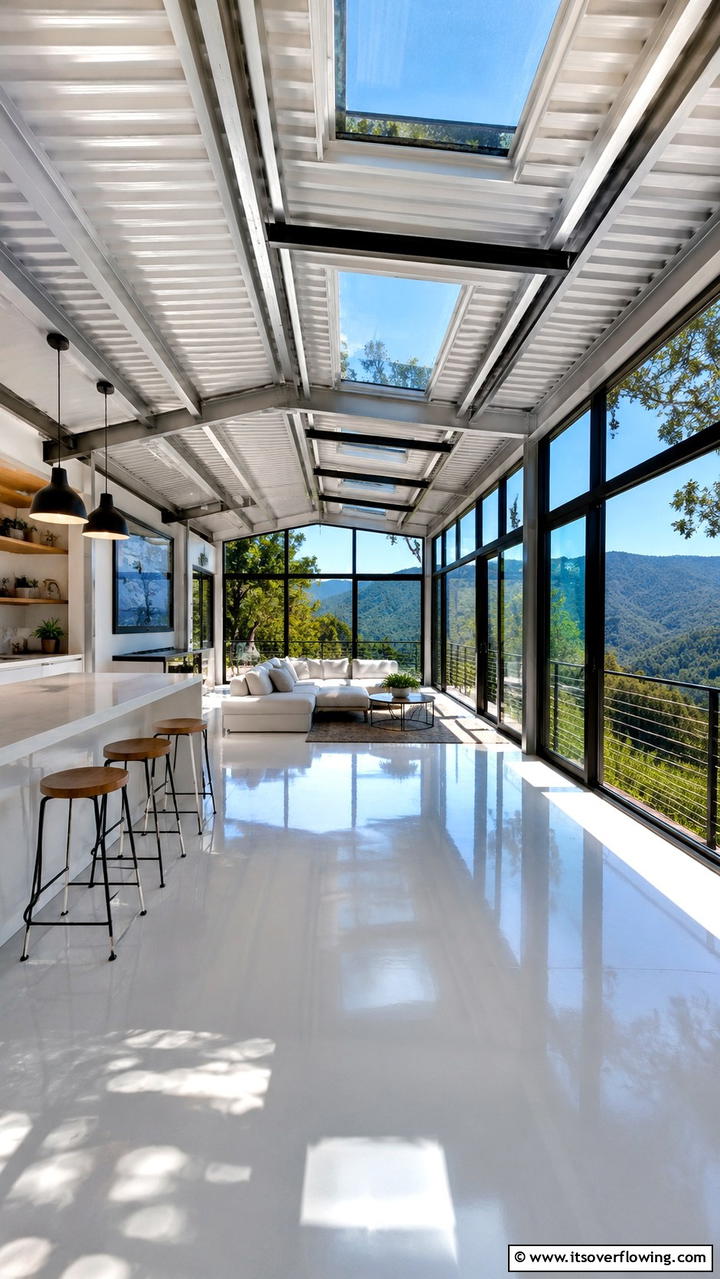 Container Retreat with Panoramic Windows - 30 Container Home Ideas for Sustainable Living