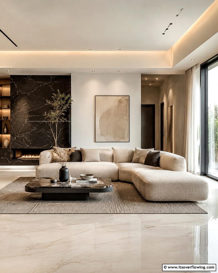 Contemporary Comfort - 30 Minimalist Clean Girl Room Ideas for a Clutter-Free Space