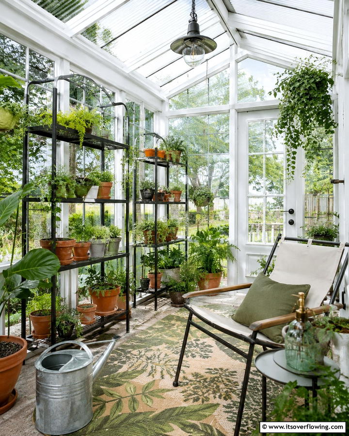 Contemporary Comfort Corner - 30 Enclosed Porch Ideas for Year-Round Outdoor Living Comfort