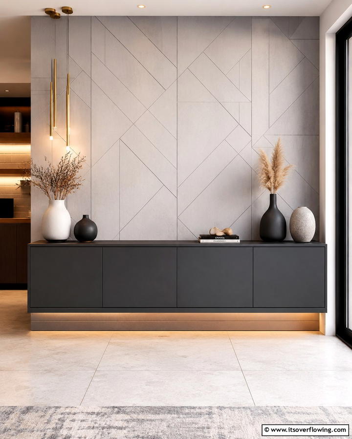 Contemporary Floating Storage Unit - 30 Functional Bathroom Furniture Ideas to Maximize Space