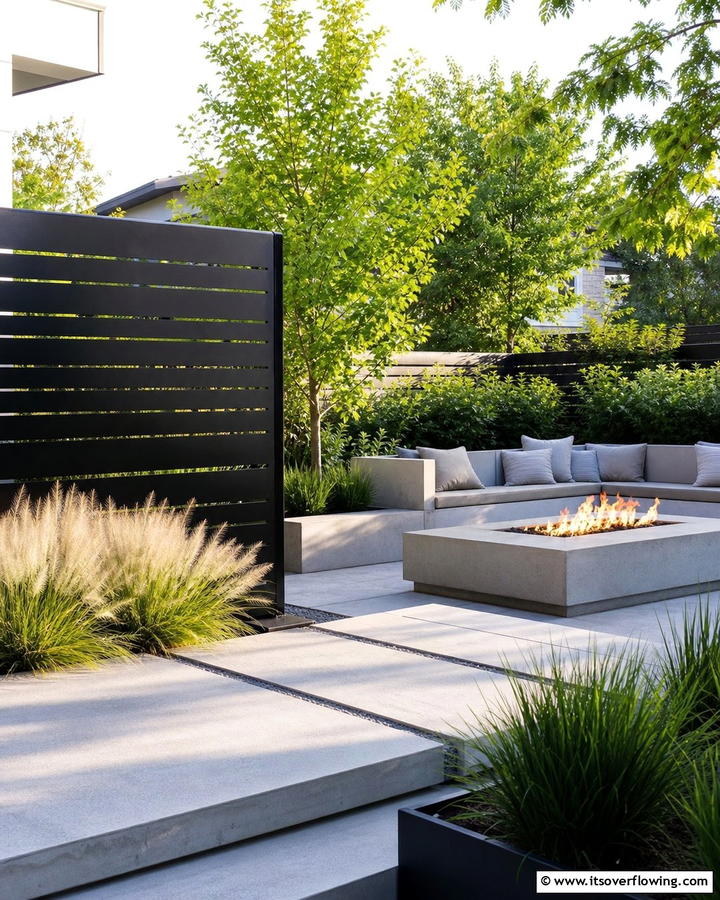 Contemporary Garden - 21 Beautiful Garden Ideas to Transform Your Outdoor Space