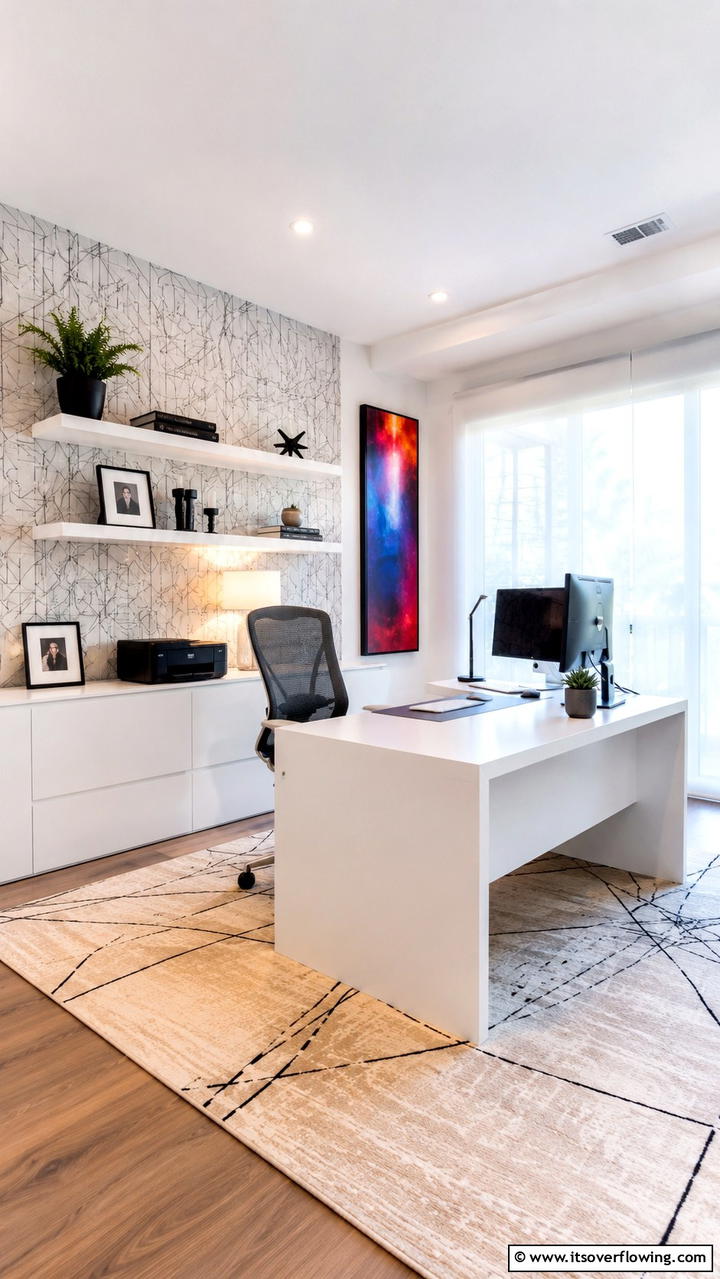 Contemporary Home Office - 30 Unique House Decor Ideas to Transform Your Interior