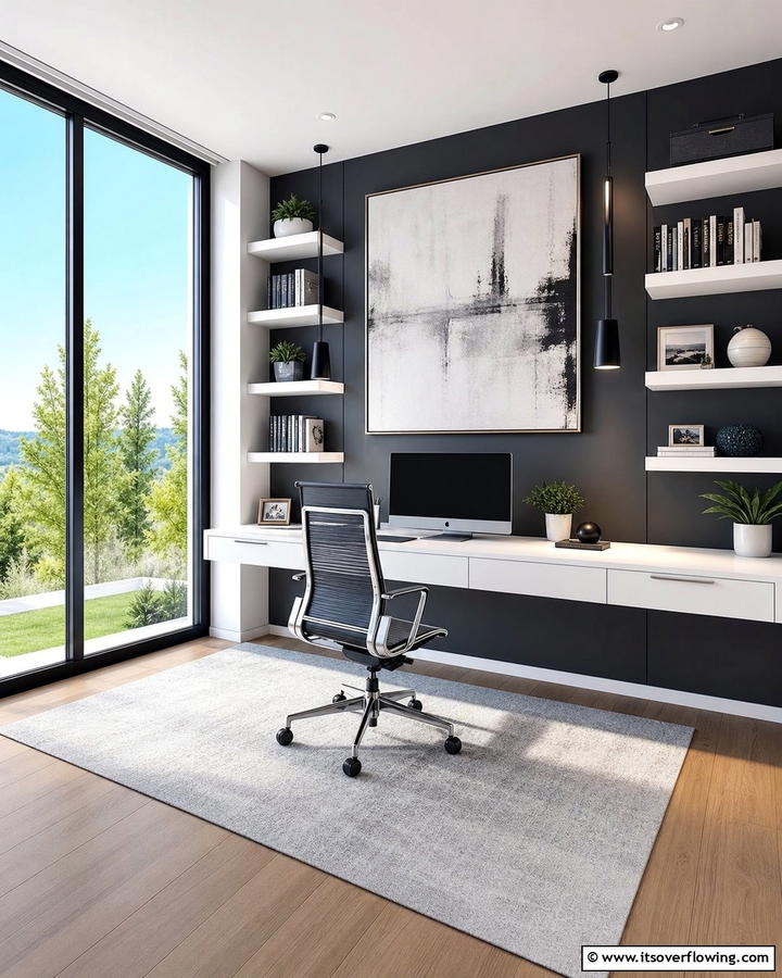 Contemporary Home Office - 30 Stylish House Decor Ideas for Every Room in Your Home