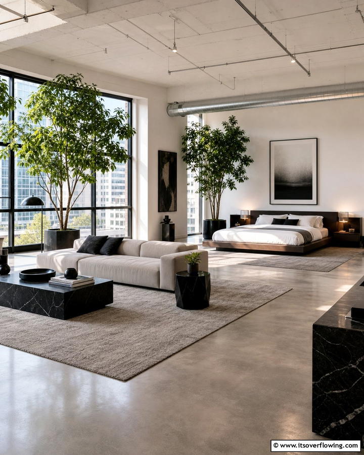 Contemporary Loft Bedroom Aesthetic - 25 Loft Bedroom Ideas for a Unique and Cozy Space