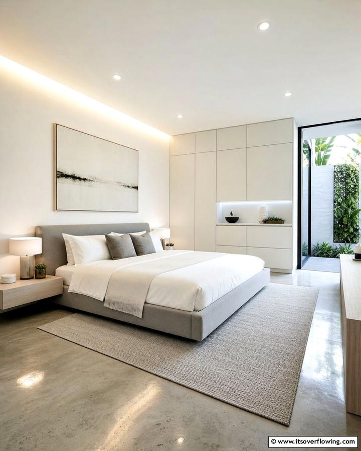 Contemporary Minimalist Escape - 21 Bedroom Design Ideas to Craft a Personalized Relaxation Zone