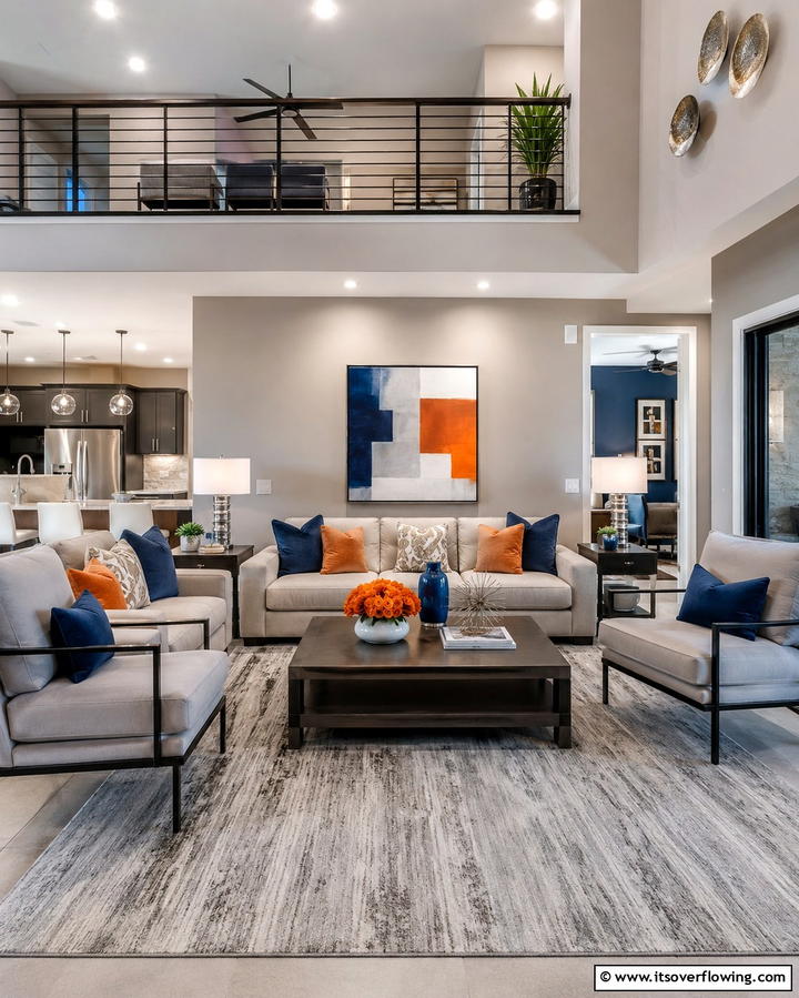Contemporary Neutral Tones - 25 Mens Living Room Ideas for a Masculine Look