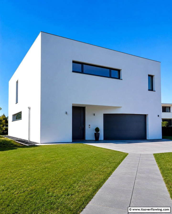 Contemporary Roof Design - 30 Minimalist House Exterior Ideas- Clean & Modern Designs