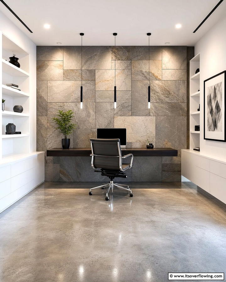 Contemporary Stone Paneling - 30 Natural Stone Wall Ideas for Rustic Outdoor Landscapes