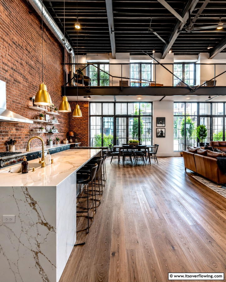 Contrasting Textures for Visual Interest - 25 Kitchen Diner Ideas for a Functional and Stylish Space