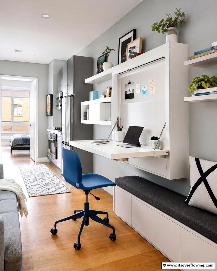 Convertible Folding Table - 30 Innovative Table Design Ideas for Functional Spaces