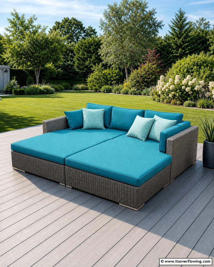 Convertible Garden Sofas - 25 Garden Seating Ideas for Relaxing Outdoor Spaces
