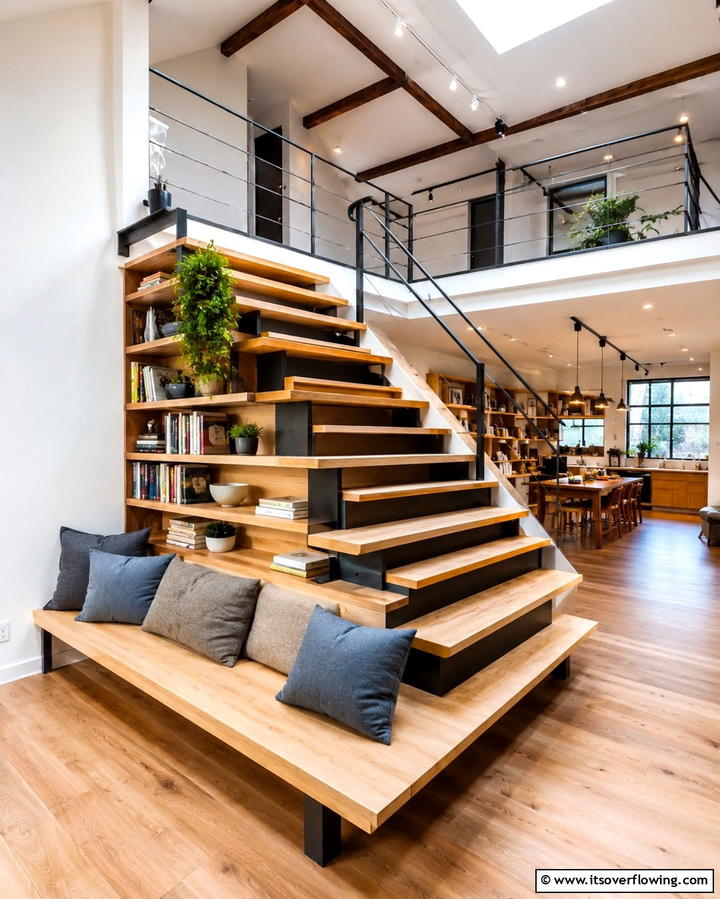 Convertible Multi Functional Staircase - 30 Modern Staircase Ideas- Sleek & Architectural Designs
