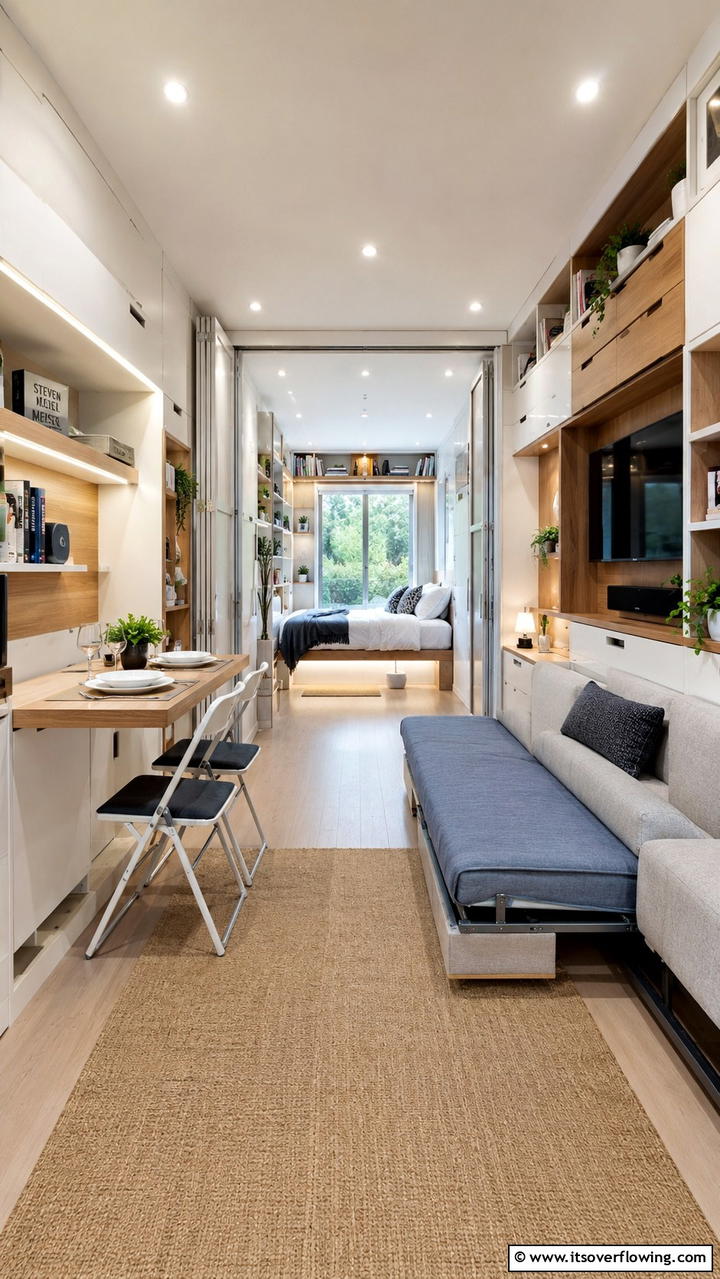 Convertible Multi Functional Tiny House - 21 Tiny House Design Ideas for Compact, Efficient Living