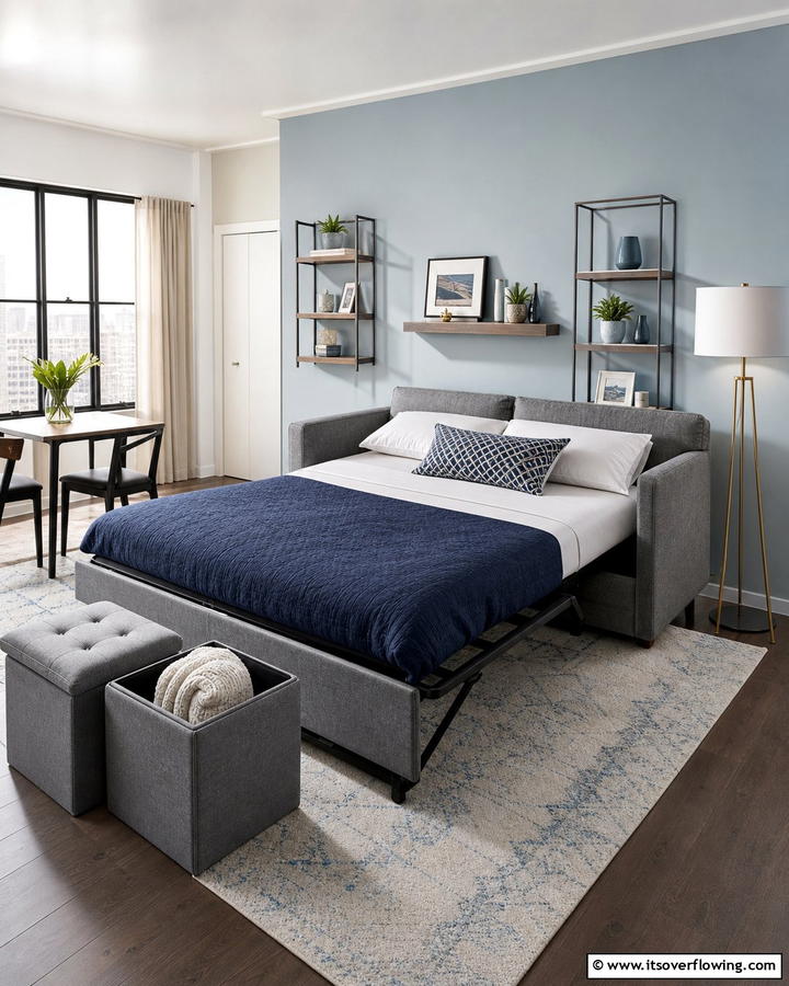 Convertible Sleeper Sofa - 21 Living Room Couch Ideas for Comfortable Entertaining