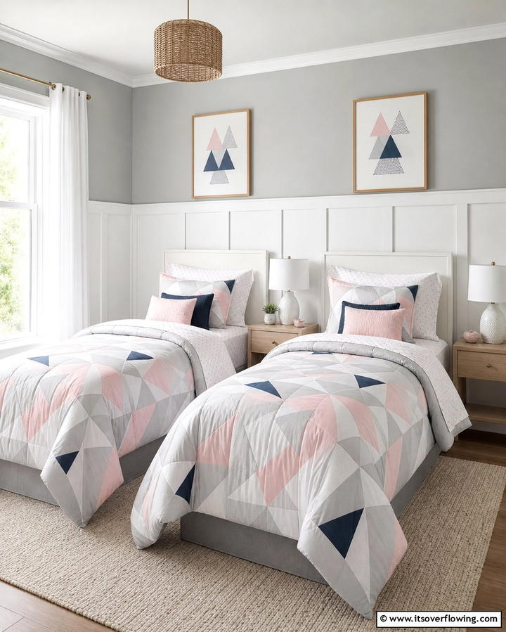 Coordinated Bedding SetsExact - 25 Twin Bedroom Ideas for Shared Spaces