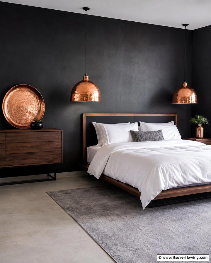 Copper Accents - 25 Mexican Bedroom Ideas for a Cultural Retreat