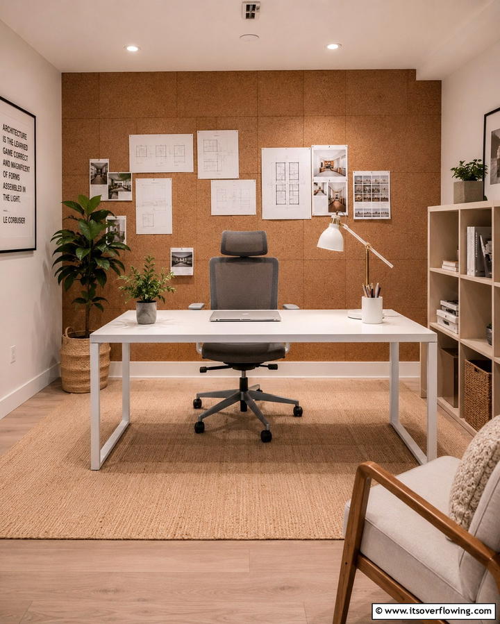 Cork Walls for Functionality - 30 Basement Wall Design Ideas to Transform Your Space
