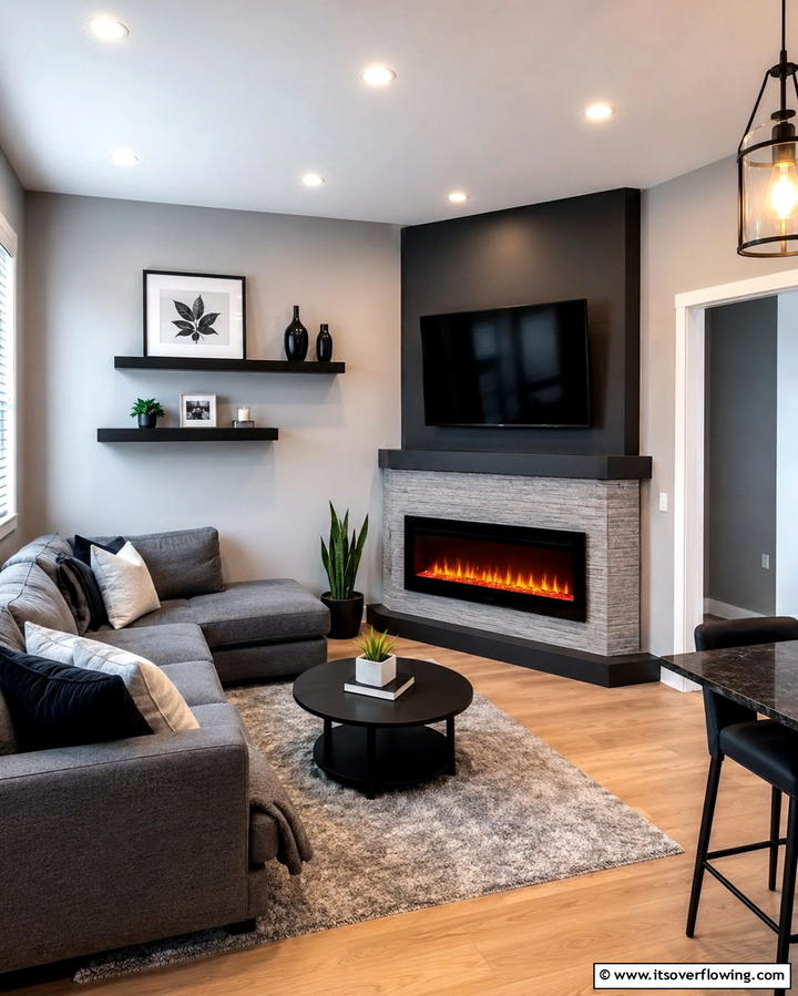 Corner Electric FireplacesExact - 25 Electric Fireplace Ideas for Cozy and Modern Homes