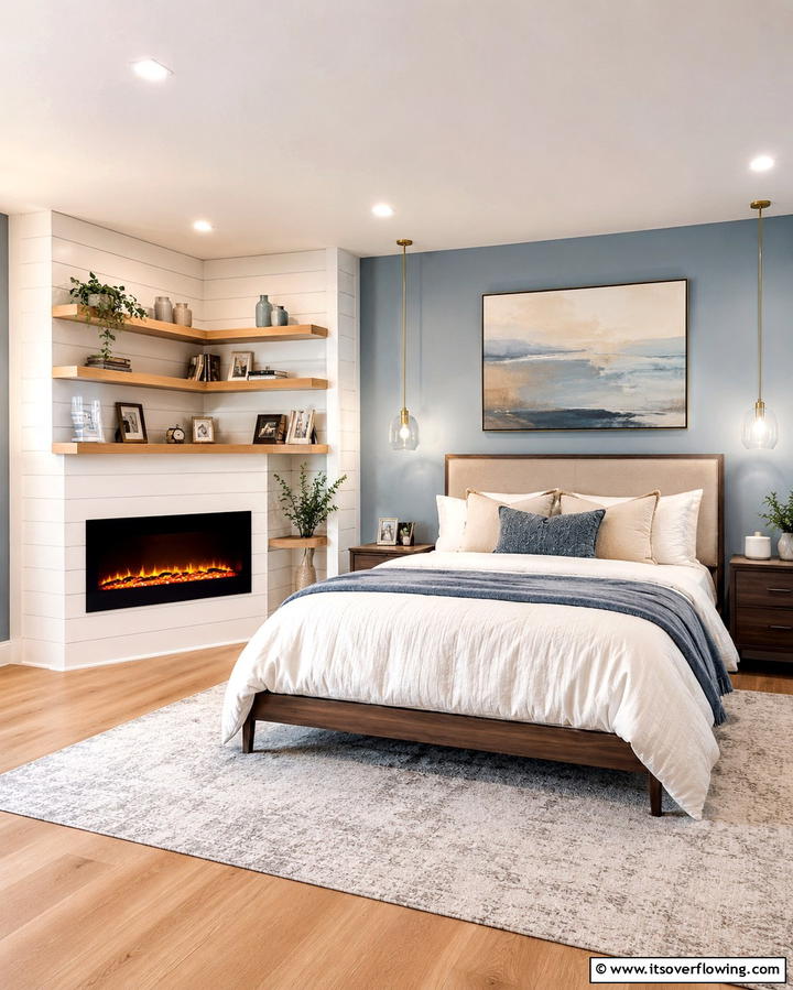 Corner Electric FireplacesOne - 25 Electric Fireplace Ideas for Cozy and Modern Homes