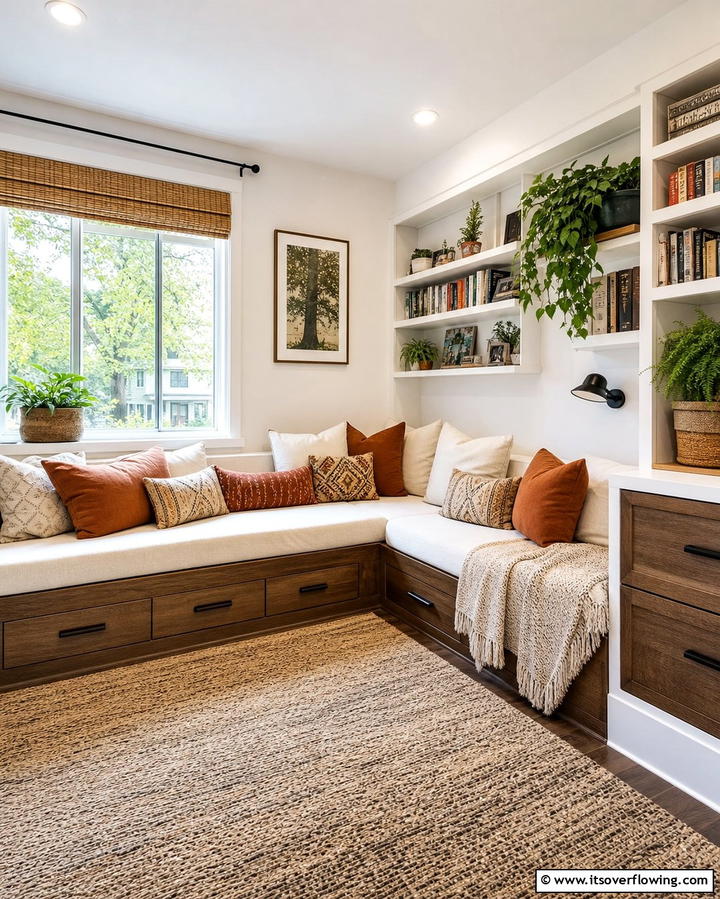 Corner Fitted Daybed - 25 Daybed Ideas for Small Spaces to Maximize Comfort
