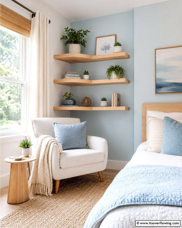 Corner Floating Shelves - 25 Floating Shelves Ideas for Stylish and Functional Storage