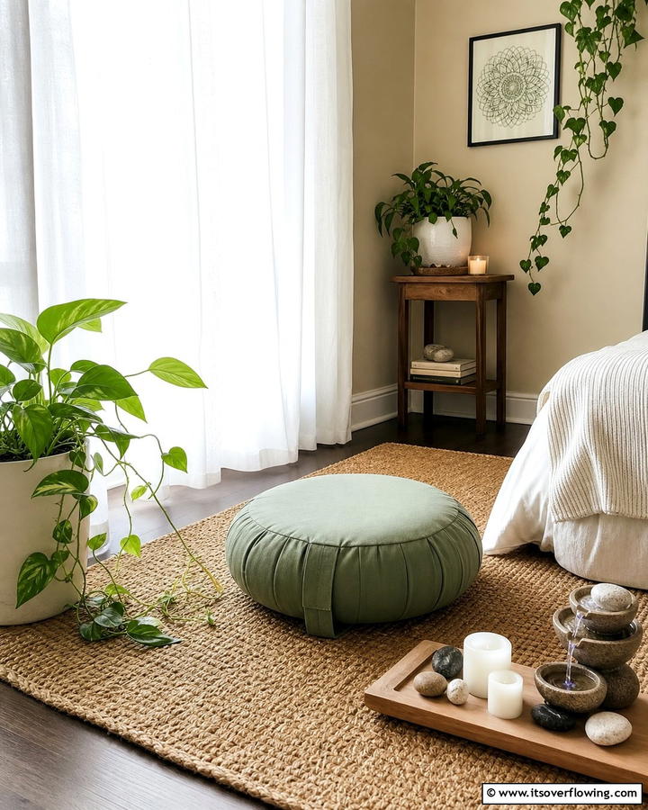 Corner Meditation Space - 20 Bedroom Corner Ideas to Maximize Your Space