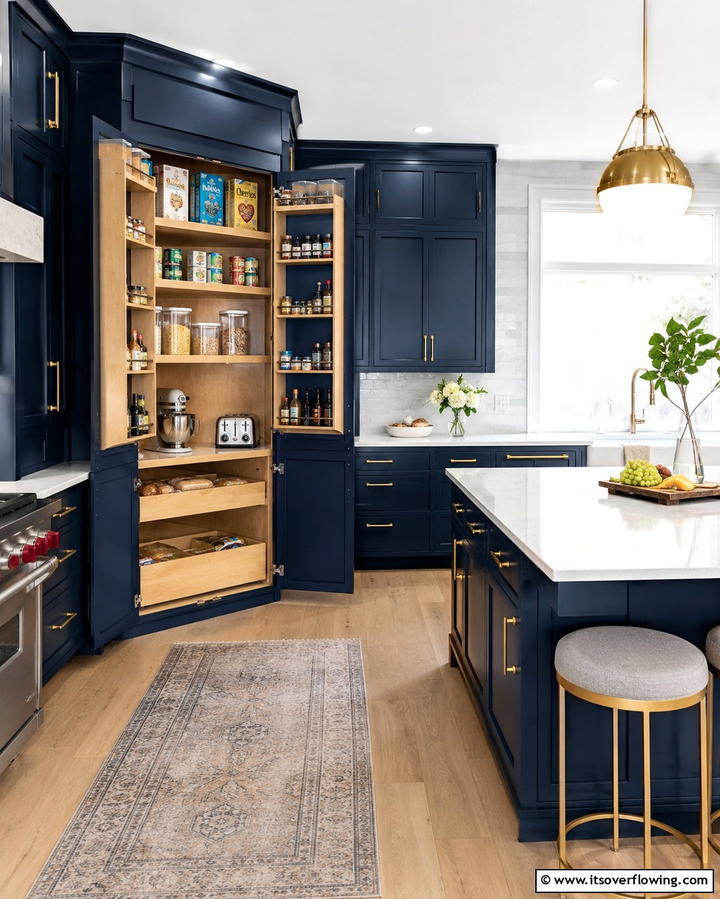 Corner Pantry Cabinets - 20 Kitchen Corner Ideas to Maximize Your Space