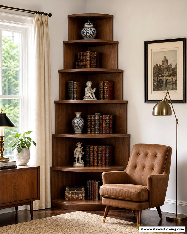 Corner Shelves for Unused Spaces - 25 Wall Storage Ideas to Maximize Your Space