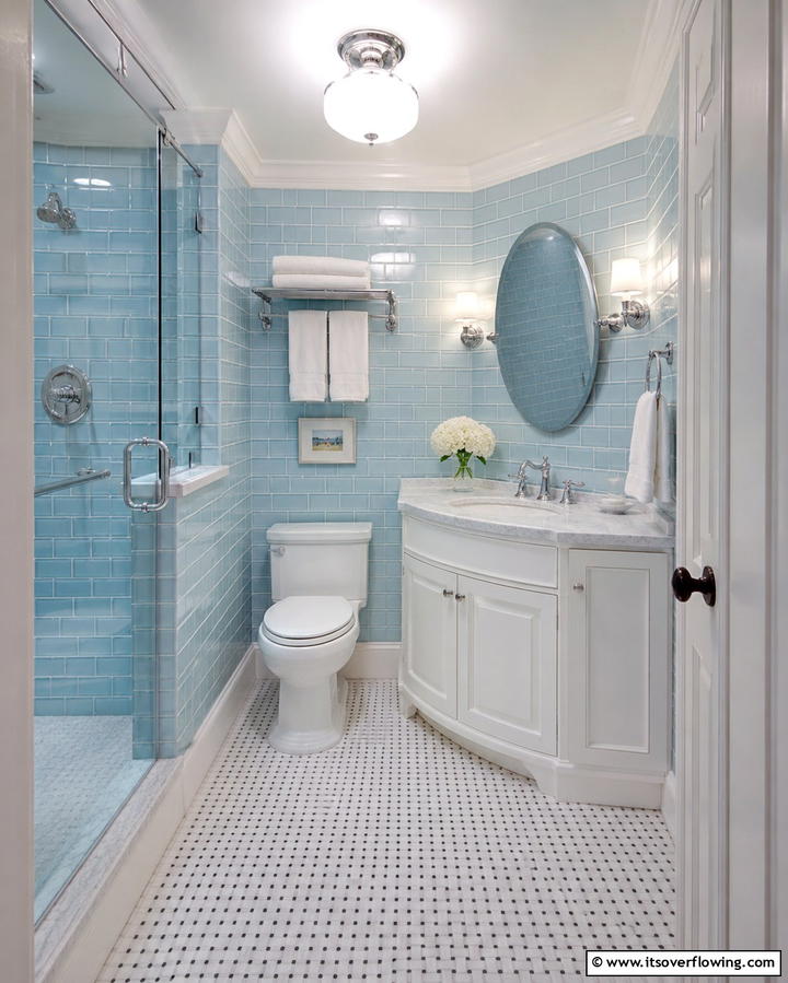 Corner Vanity - 25 Small Ensuite Design Ideas for Compact Bathrooms