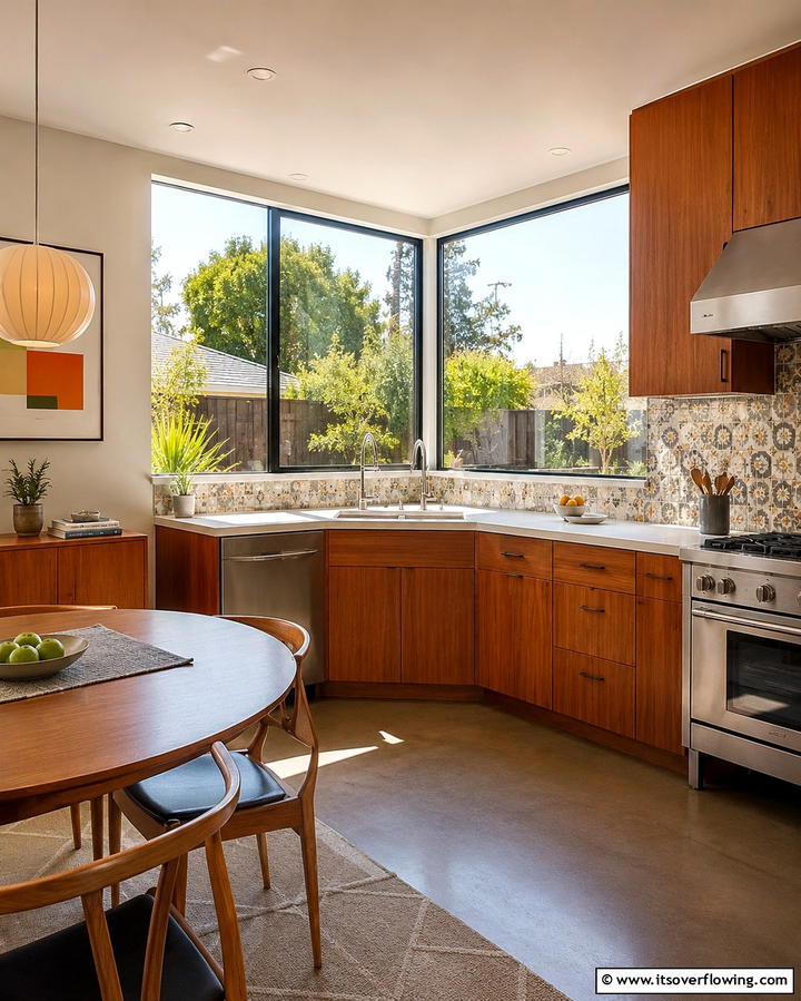 Corner Windows - 25 Kitchen Window Ideas Over Sink for Natural Light
