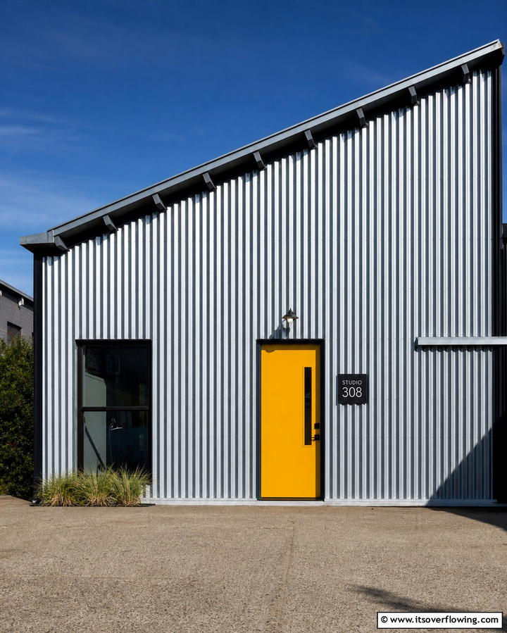 Corrugated Metal Siding - 25 Modern Siding Ideas for a Contemporary Home