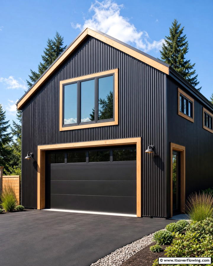 Corrugated Metal - 25 Modern Siding Ideas for a Contemporary Home