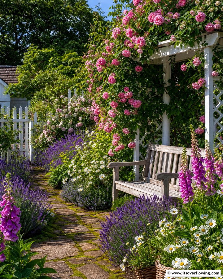Cottage Floral Retreat - 21 Corner Garden Ideas for Small Space Greenery