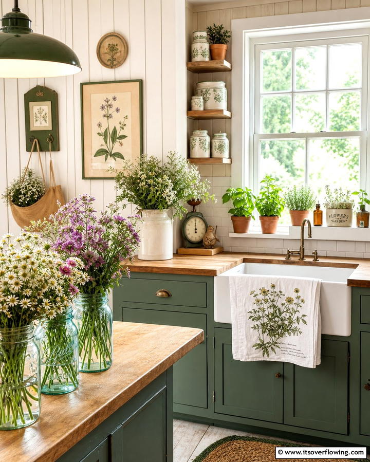 Cottage Garden Accents - 25 Cottage Decorating Ideas- Charming & Timeless Designs