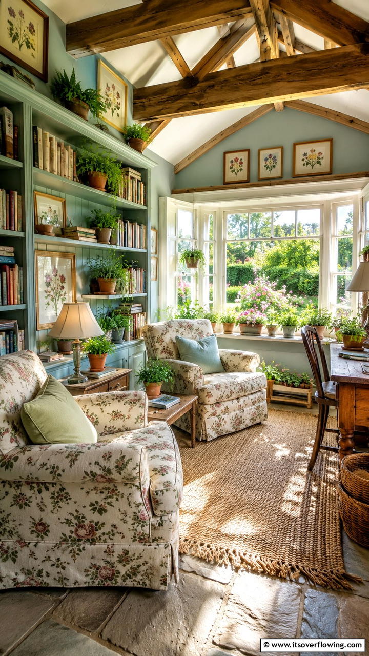 Cottage Garden Reading Room - 30 Garden Room Ideas- Cozy Outdoor Retreats & Studios