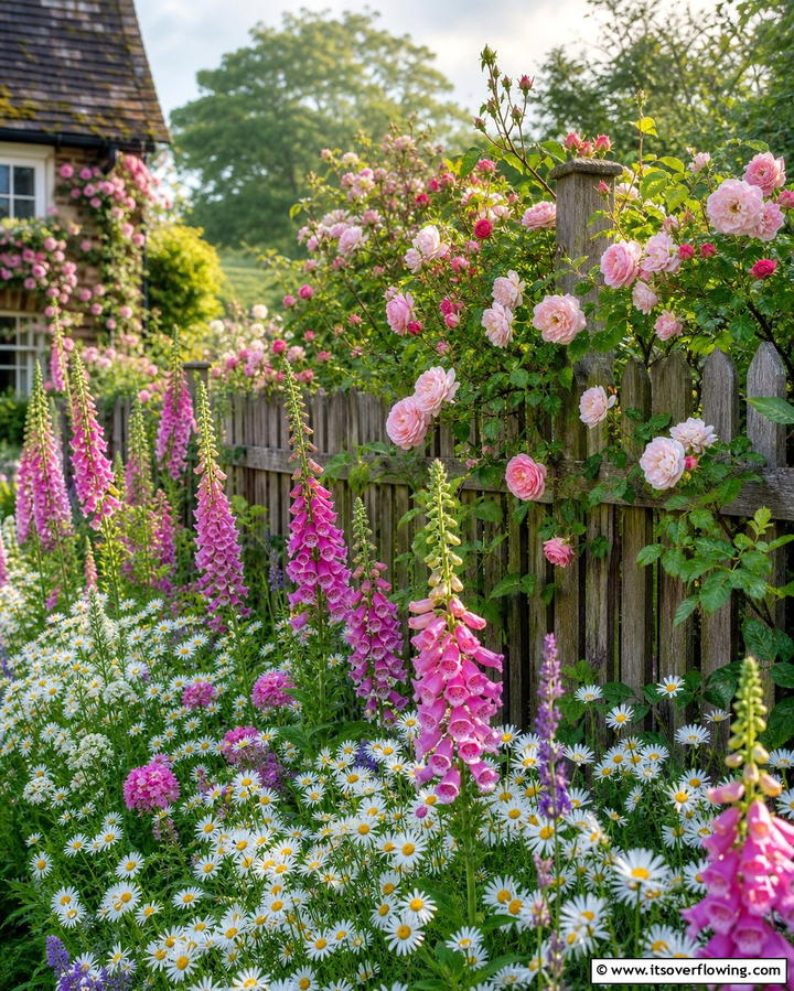 Cottage Style Flower Gardens - 25 Flower Garden Ideas to Brighten Your Outdoor Space