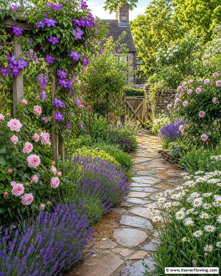 Cottage Style Gardens - 25 Flower Garden Ideas to Brighten Your Outdoor Space