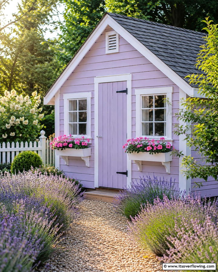 Cottage Style Shed - 25 Garden Shed Ideas for Functional Outdoor Storage