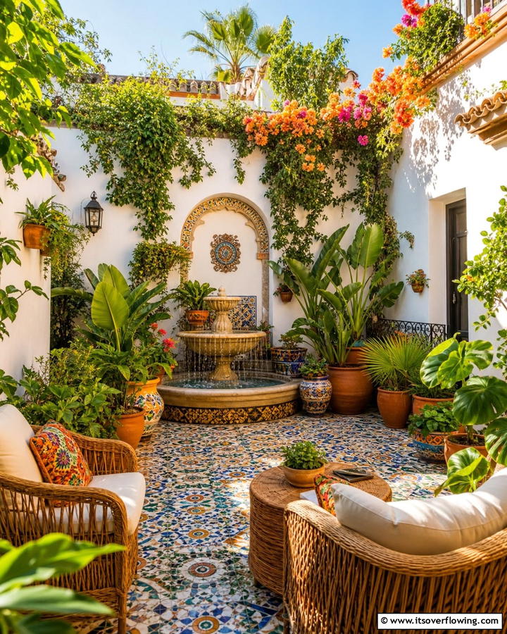 Courtyard Oasis - 20 Enclosed Garden Ideas to Enhance Your Outdoor Space
