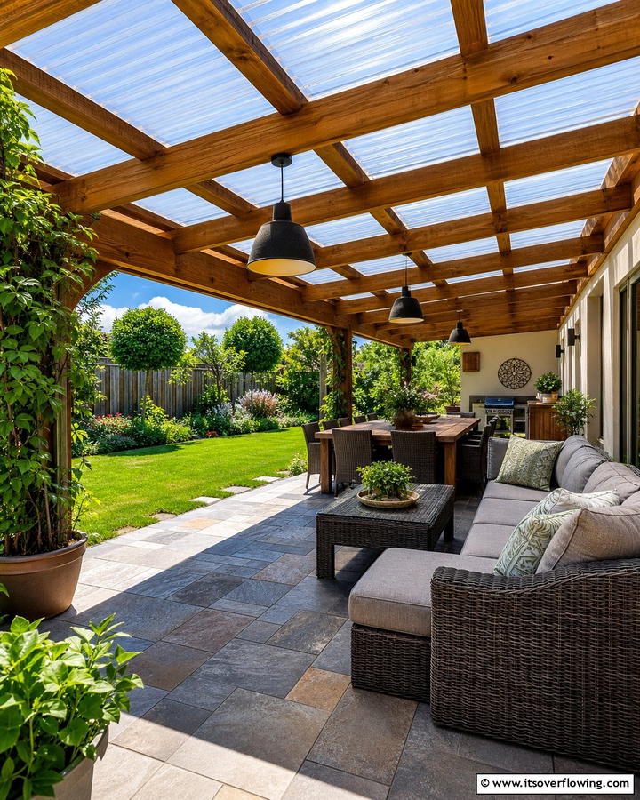 Covered Patios - 20 Garden Shade Ideas to Create a Cool and Comfortable Outdoor Space