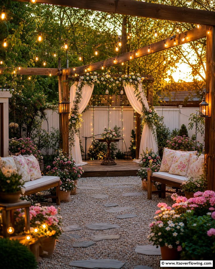 Cozy Backyard Vows - 21 Intimate Small Wedding Ideas for Memorable Celebrations