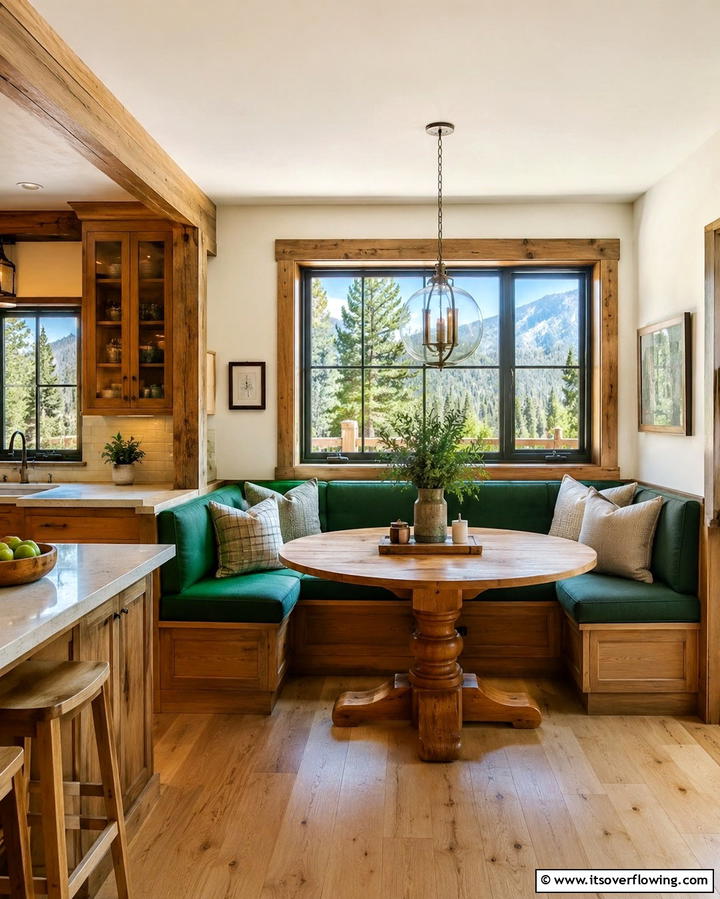 Cozy Breakfast Nooks - 25 Mountain House Kitchen Ideas for Rustic Charm
