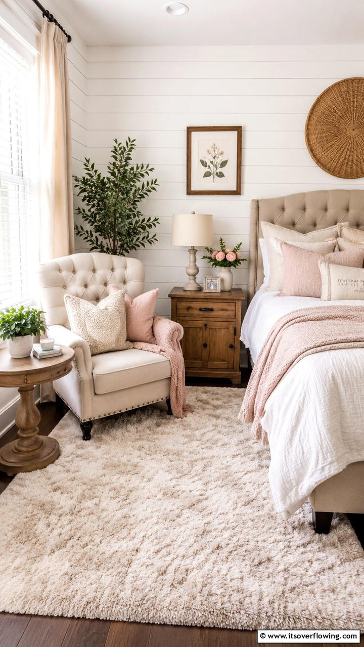 Cozy Corner Comfort - 30 Bedroom Rug Ideas to Anchor and Elevate Your Decor