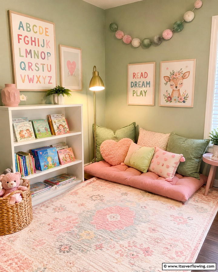 Cozy Corner Nook - 30 Kids Reading Nook Ideas- Cozy Spaces for Young Readers