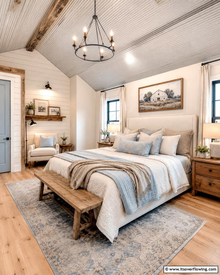 Cozy Country Retreat - 30 Barndominium Interior Ideas for Spacious Living Designs