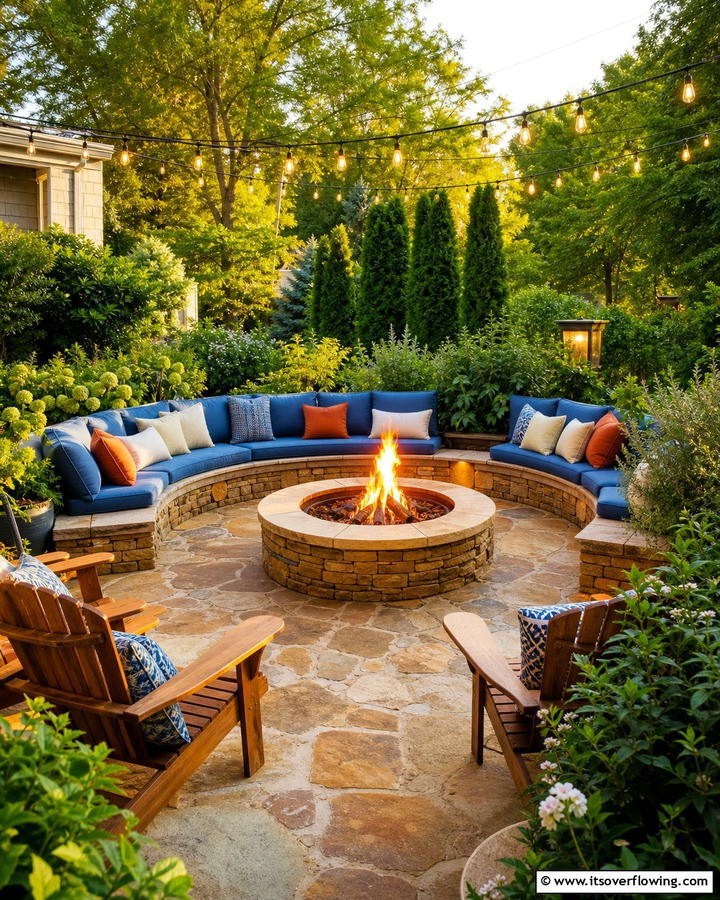 Cozy Fire Pit Retreat - 21 Backyard Ideas for Functional and Beautiful Outdoor Spaces