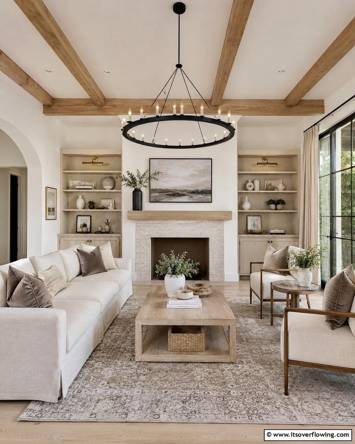Cozy Greige Living Room Accents - 25 Greige Interior Design Ideas for a Timeless Home