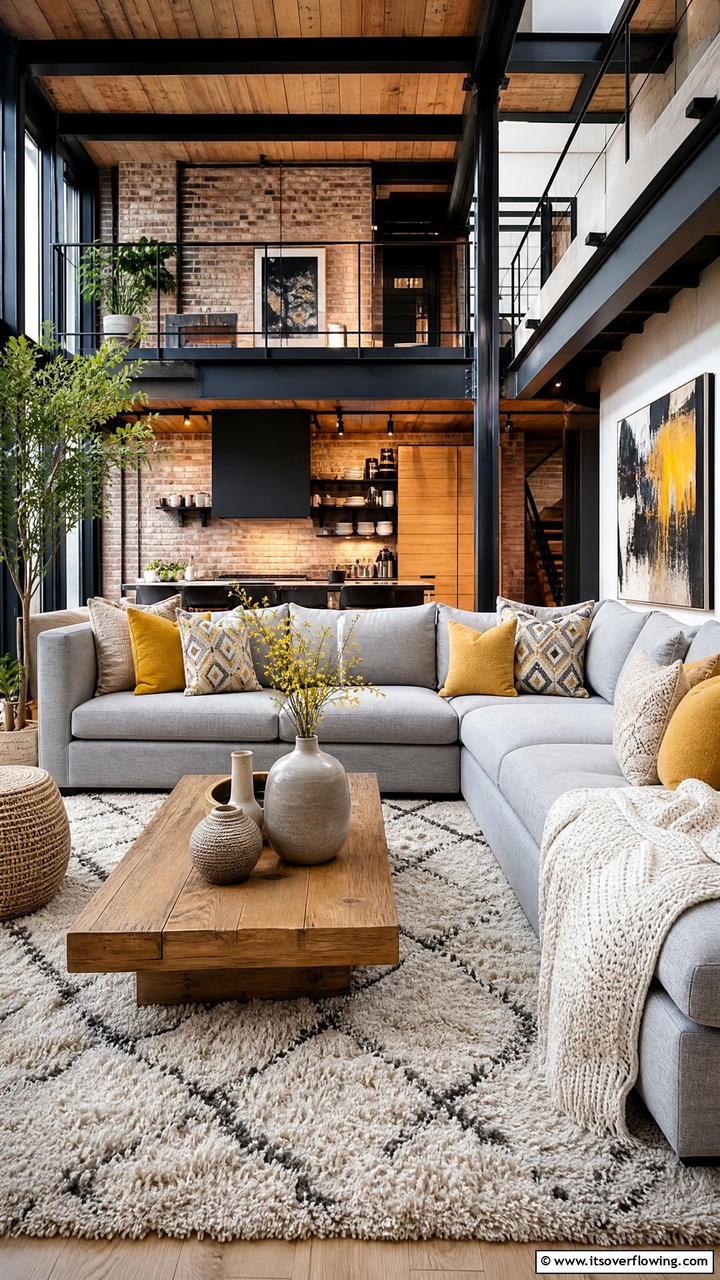 Cozy Loft Lounge - 25 Loft Ideas for Stylish and Functional Spaces